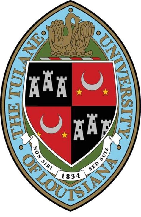 tulane university coat  arms crest  tulane university