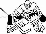 Hockey Goalie Clipart Mask Drawing Vector Ice Glove Getdrawings Transparent Blocku Goaltender League National Webstockreview Library sketch template