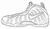 Foamposite Offical sketch template