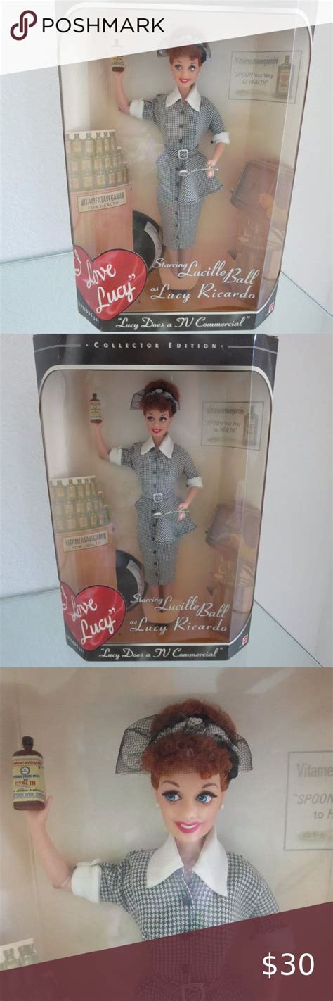 New I Love Lucy Doll Vitameatavegamin Commercial I Love Lucy Dolls I