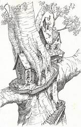 Treehouse Jack Coloringhome sketch template