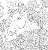 Mystical Glow Unicorns Krefta sketch template