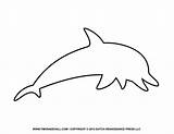 Outline Dolphin Dolphins Drawing Clipart Drawings Clip Animal Printable Silhouette Coloring Outlines Pages Simple Jumping Animals Template Easy Kids Step sketch template