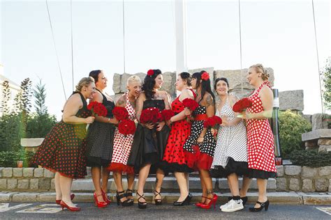 rockabilly wedding with hot rods and rock n roll · rock n roll bride