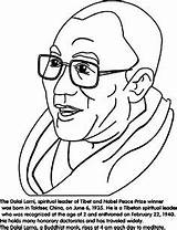 Lama Coloring Dalai Mae Jemison Pages Getcolorings Printable Crayola People 92kb sketch template