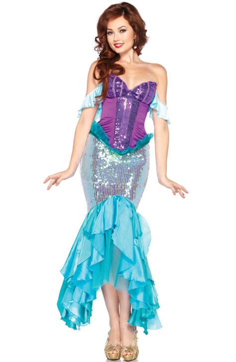 disney princess deluxe ariel adult costume