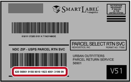 smart label newgistics labels