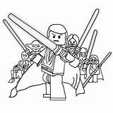 Coloring Pages Wars Star Lego Luke Characters Skywalker Chewbacca Clipart Getdrawings Library Kids Getcolorings Color Drawing Colorings sketch template