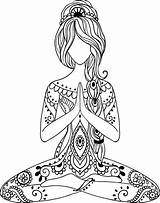 Yoga Meditation Mandala Coloring Namaste Zen Chakras Redbubble Om Mindfulness Drawing Choose Board sketch template