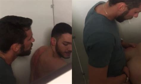 guys caught fucking in the club toilet spycamfromguys hidden cams spying on men