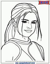 Selena Gomez Coloring Pages Outline Drawing Color Lovato Demi Drawings Print Easy Choose Board Getdrawings Getcolorings sketch template