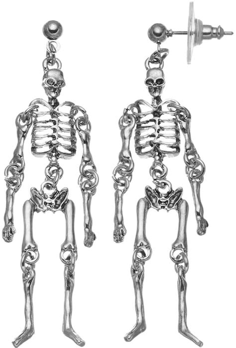 skeleton halloween earrings halloween earrings
