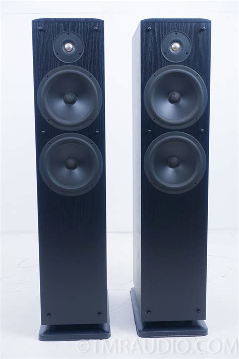 polk audio rt floorstanding speakers pair   room