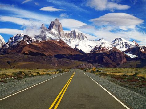 fitz roy mountain  los glaciares national park thousand wonders