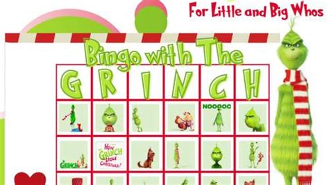 grinch day bingo  loveourlibrary teachers pay teachers