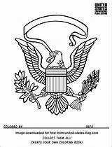 Coloring Navy Eagle Clipart Military Pages American Flag Drawing Emblems Army Symbol Marine Book Clip Armed Forces States United Branches sketch template