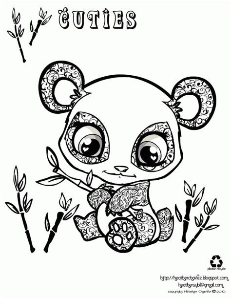 panda pictures printable coloring home