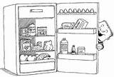 Nevera Frigorificos Alimentos Congelador Neveras Letra Conservados Infantiles Ejercicios Disfrute Pretende Motivo Compartan sketch template