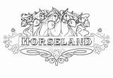 Horseland sketch template
