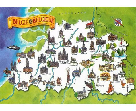 mapas de belgica coleccion de mapas de belgica europa mapas del mundo