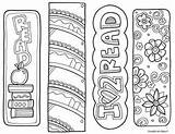 Bookmarks Coloring Printable Library Bookmark Pages Classroomdoodles Color Lending School Book Kids Colouring Reading Template Sheets Marque Activities Doodles Templates sketch template