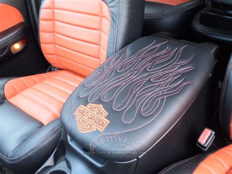 midwest auto tops upholstery  ford   harley