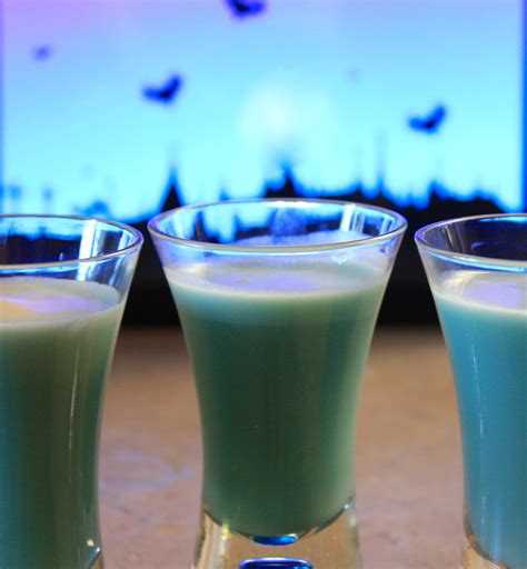 Blue Ghost Shooters Fancy Drinks Halloween Drinks Shot Drinks