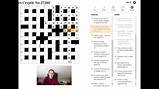 Crossword Clue sketch template