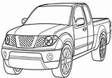 Coloring Minivan Nissan Pages Getcolorings sketch template