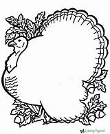 Thanksgiving Coloring Pages Printable Color Below Click sketch template