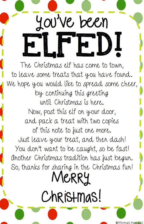 christmas card   words youve  elfed