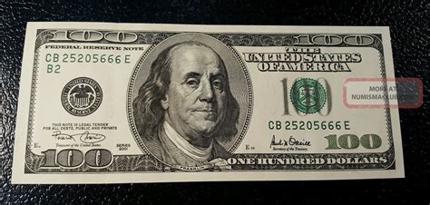 dollar bill  banknote uncirculated crisp plating stock photo