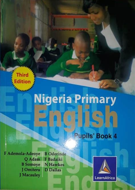 nigeria primary english book1 6 school materials