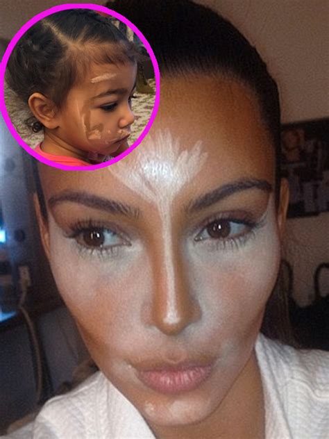 8 Photos That Prove Kim Kardashian And North West Are Adorably Alike