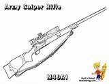 Sniper M40 Armas Yescoloring Cal Nerf Arma Zeichnen Combat Colorir Militar Brownell Drawings sketch template