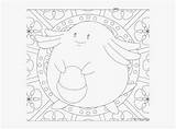 Chansey sketch template