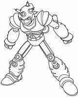 Robot Colorare Disegni Colorear Astroboy Coloring Costruito Malvagio Coloriages Profesor Construido Malvado Dottor Cartonionline sketch template