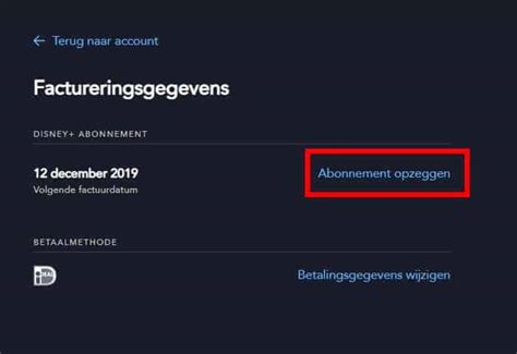 disney  opzeggen zet je abonnement stop gostreamingnl