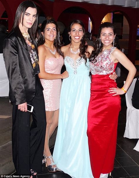transgender teen juana sosa makes first appearance as a woman at prom daily mail online