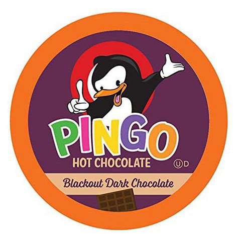 pingo dark hot chocolate pods  keurig  cup brewers blackout  count walmartcom