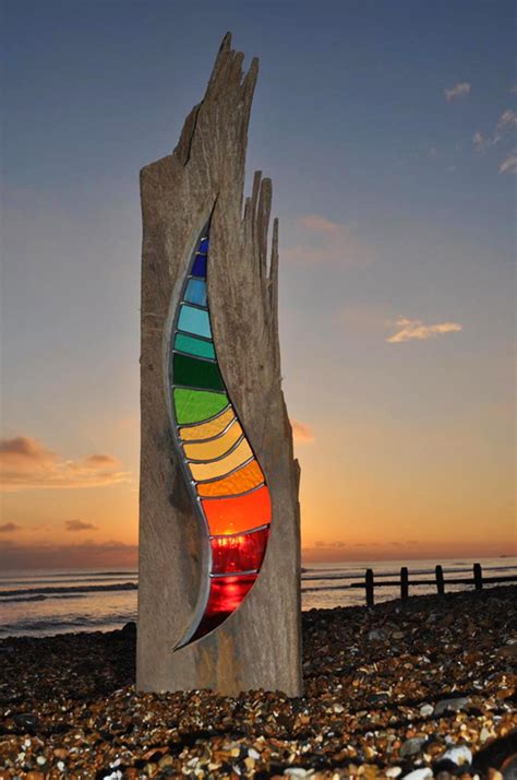 Louise Durham Turning Wood And Glass Into A Piece Of Art Quiet Corner