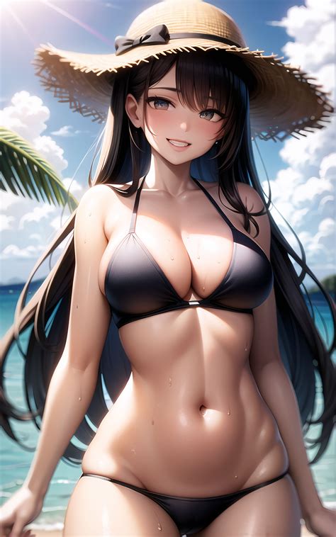 Rule 34 1girls Ai Generated Big Breasts Bikini Black Bikini Black