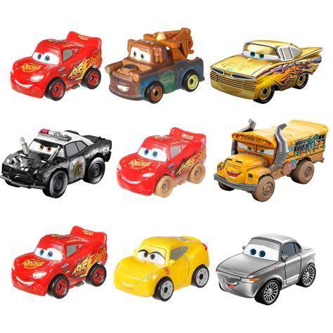 disneypixar cars mini racers  pack styles  vary walmartcom