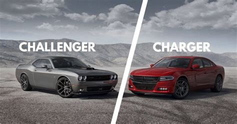 Dodge Charger Vs Challenger 🚗 How Do These Two Differ