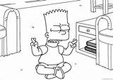 Coloring4free Simpsons sketch template