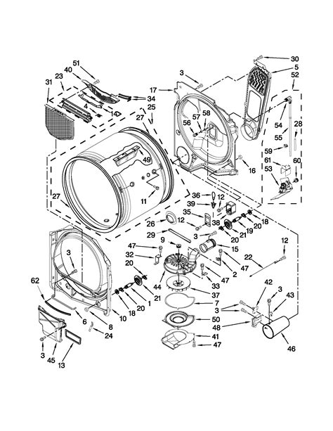 whirlpool cabrio platinum dryer parts diagram reviewmotorsco