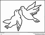 Coloring Turtle Dove Doves Pages Christmas Birds Designlooter Days Two 09kb Getdrawings Drawing Popular sketch template