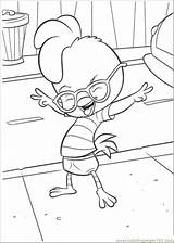 Chicken Little Coloring Popular sketch template