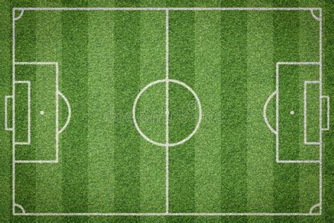 top view  soccer field stock image image  growth