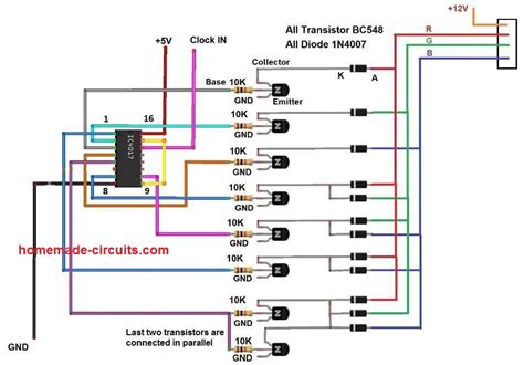 rgb led strip circuit diagram wiring diagram  schematics